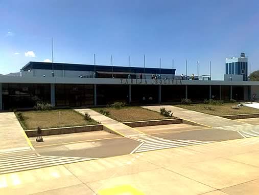 Capitan Oriel Lea Plaza Airport terminal  in Tarija, Bolivia