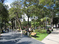 Plaza 24 de septiembre, Santa Cruz